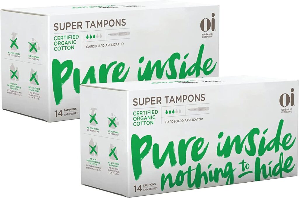 Oi Certified Organic Tampons