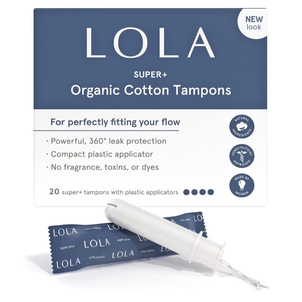 Lola Super Plus Organic Cotton Tampons